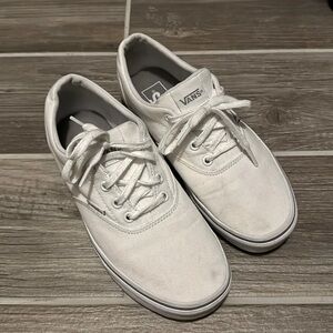 Vans! White in almost new condition